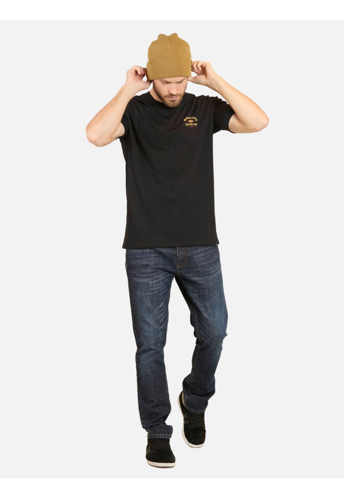 Polera Label Design CoSs Tee Negro Hombre Maui And Sons-3