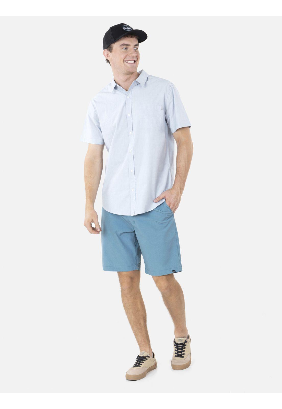 Camisa SUPER CLASSIC SHIRT Hombre Celeste Maui and Sons-3