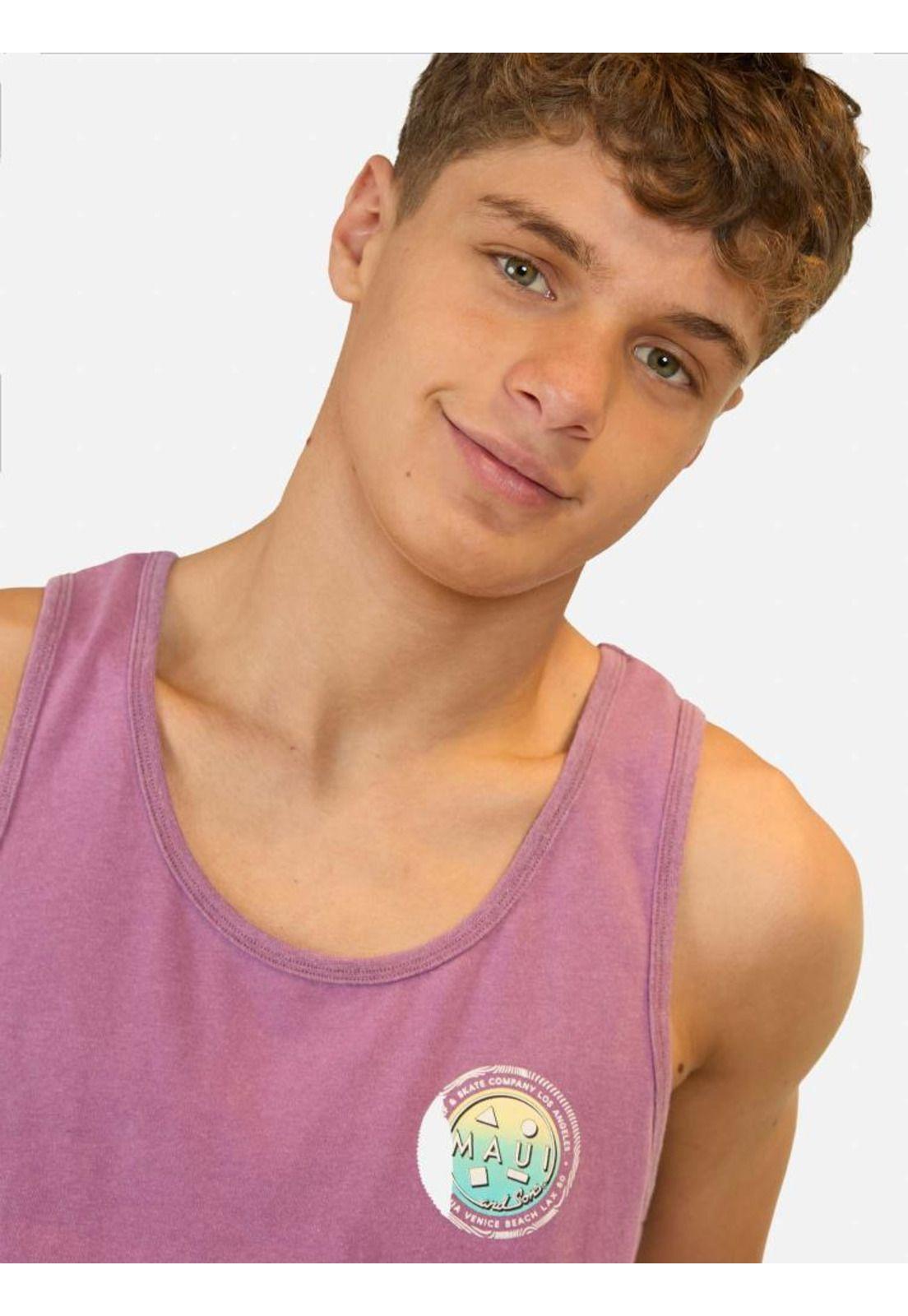Polera S/M Outel Burdeo Infantil Maui And Sons-3