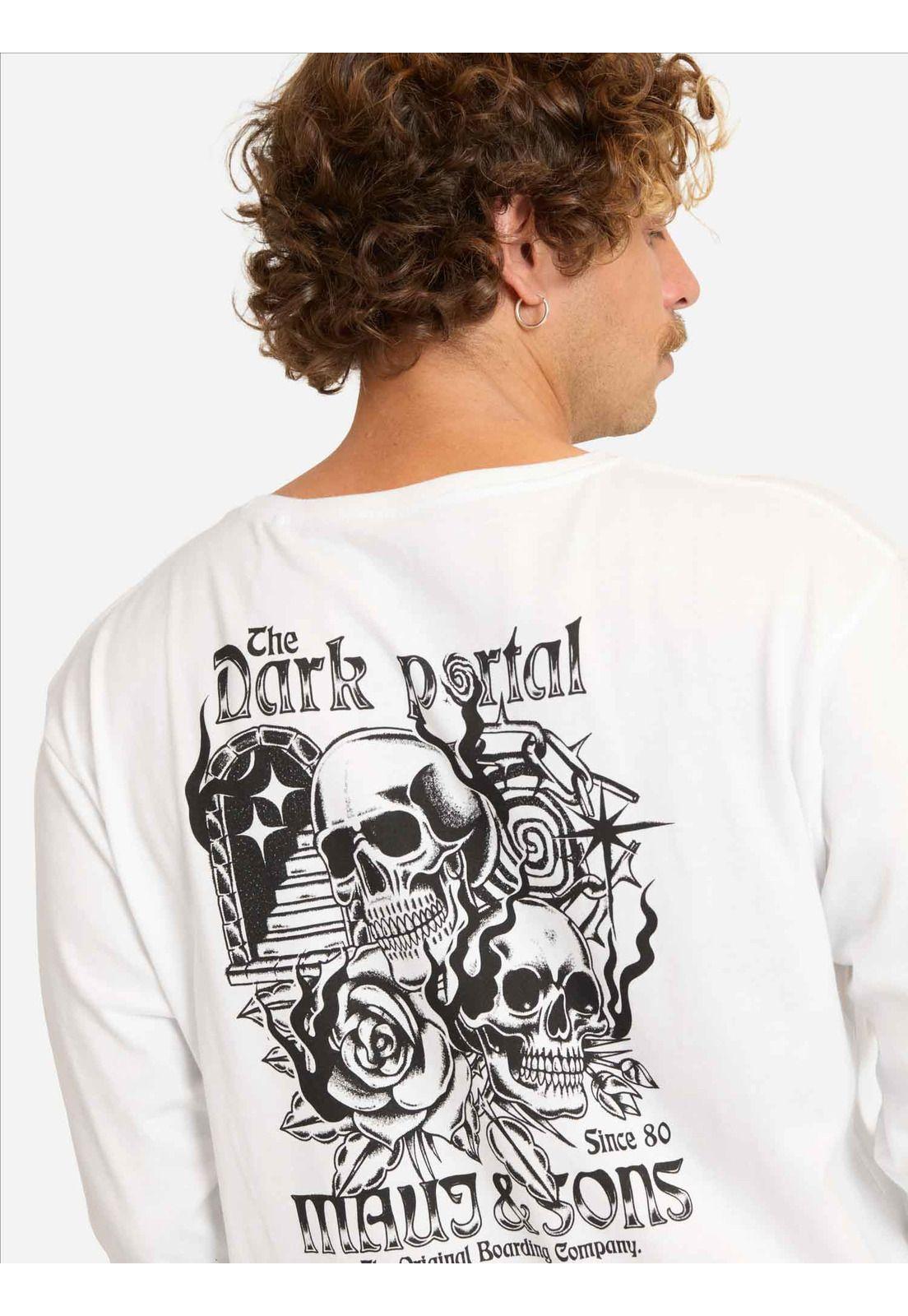 Polera ML Nutek Blanco Hombre Maui And Sons-1