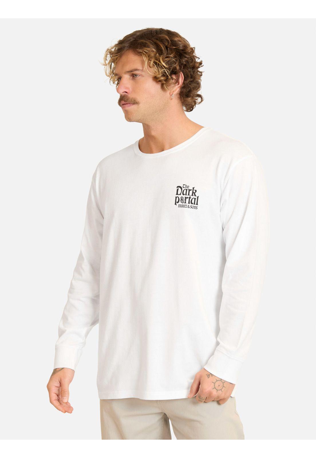 Polera ML Nutek Blanco Hombre Maui And Sons-3