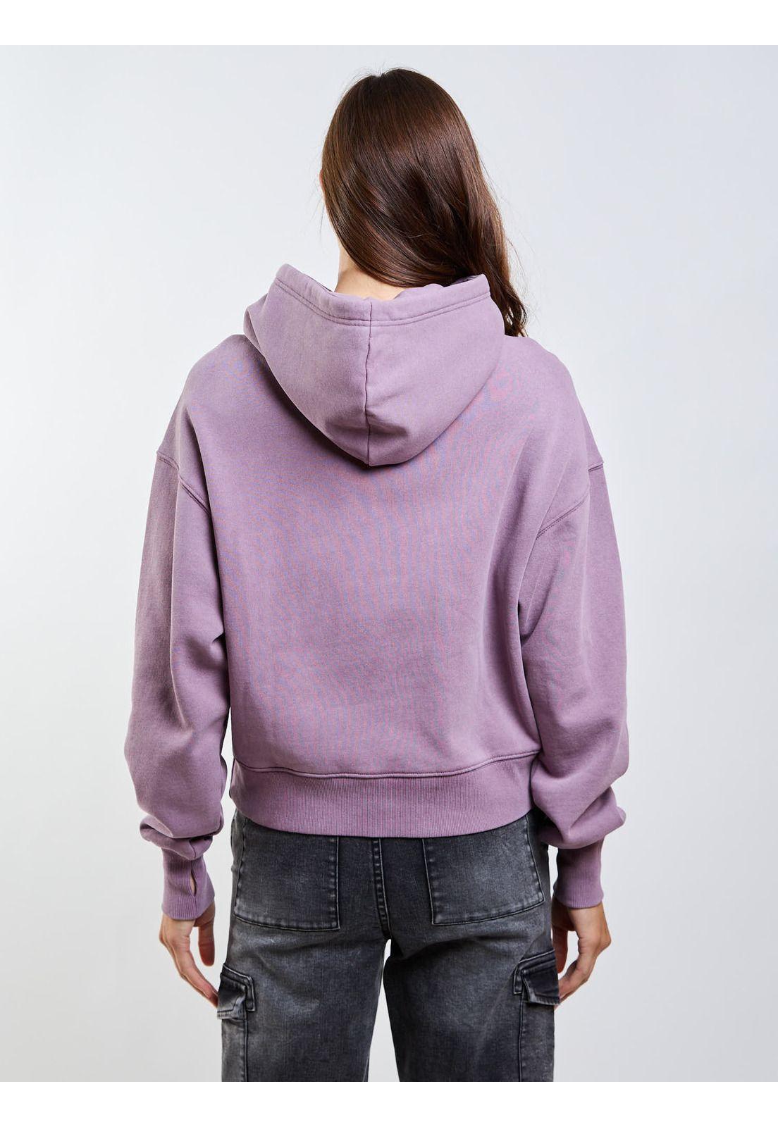 Poleron Canguro Sri Lanka Morado Mujer Maui And Sons-4