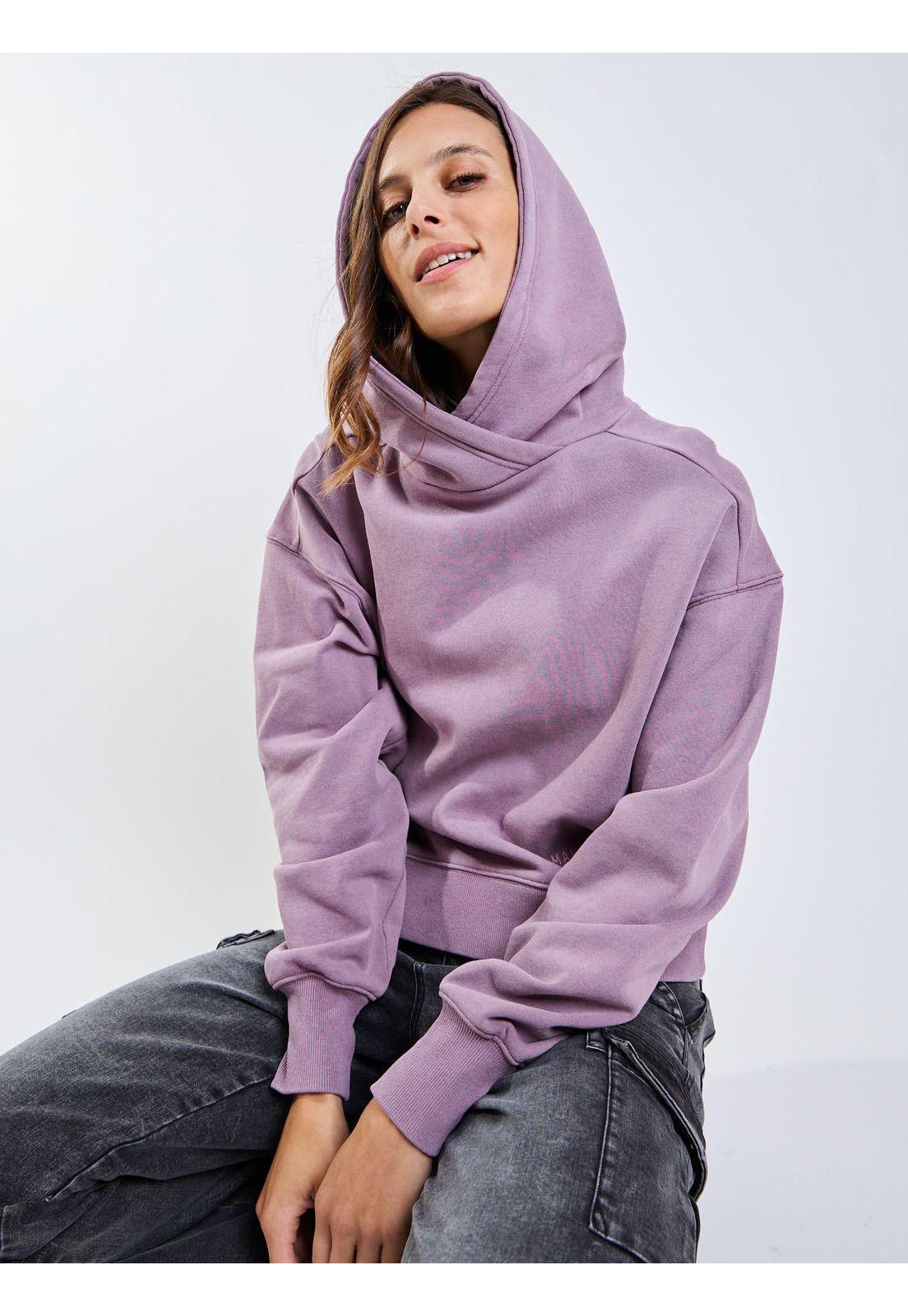 Poleron Canguro Sri Lanka Morado Mujer Maui And Sons-8