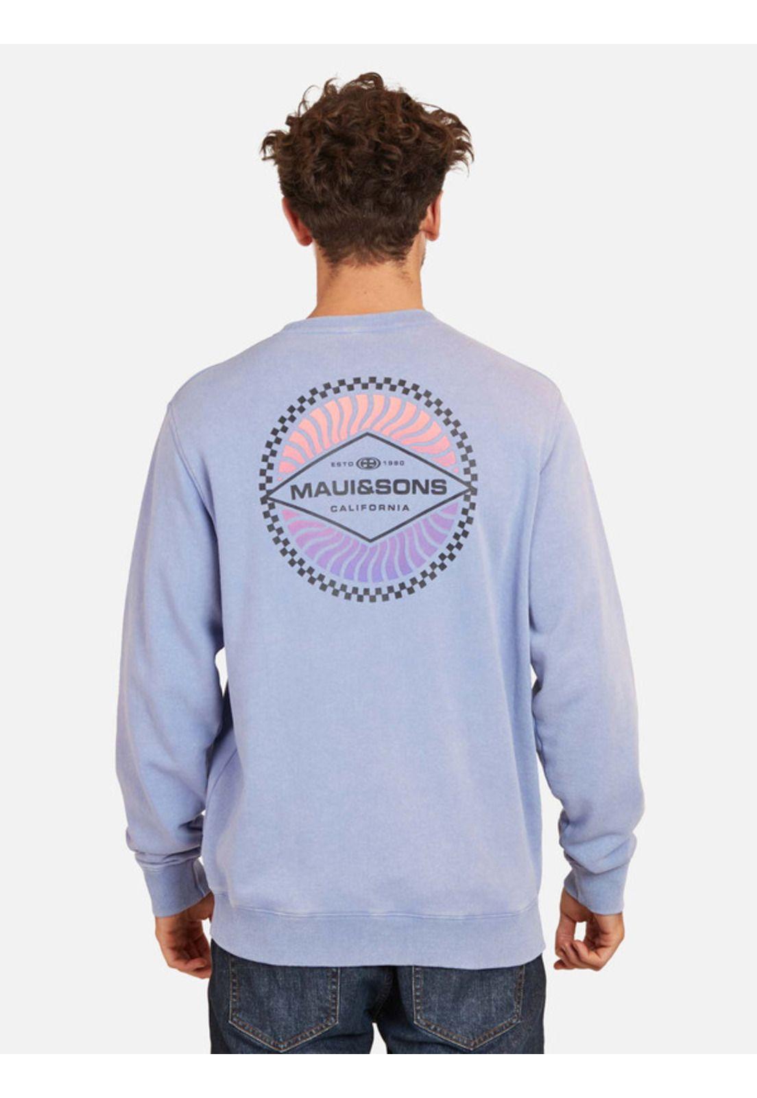 Poleron Sunset Chezz Ew Hombre Morado Maui And Sons-1