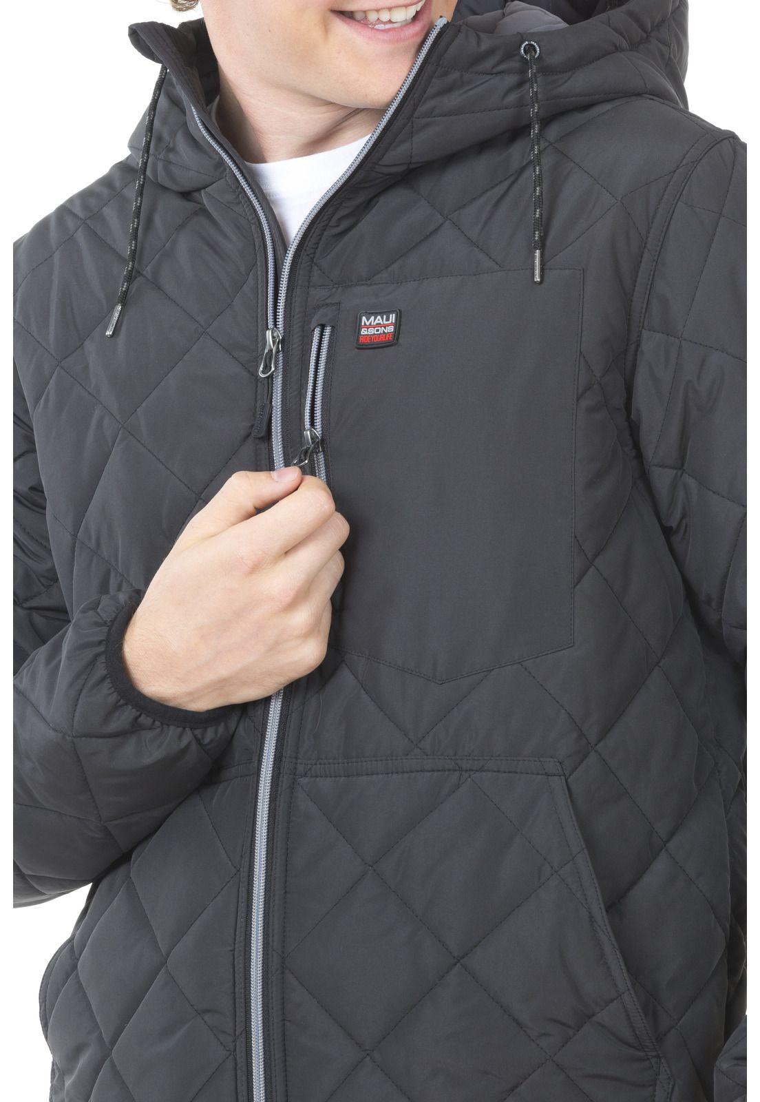 Parka Hombre 5PK1207-MI20 Negro-2