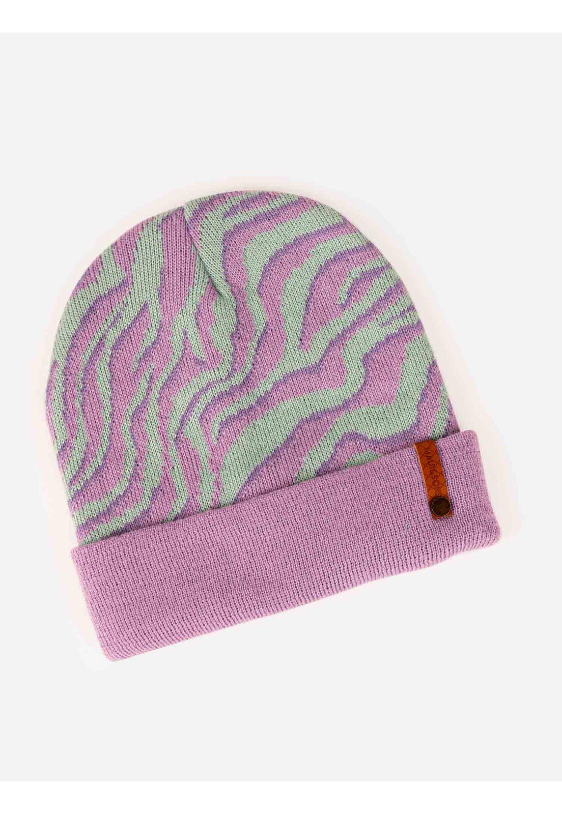 Gorro Lol Zebra Mujer Morado Maui And Sons-0
