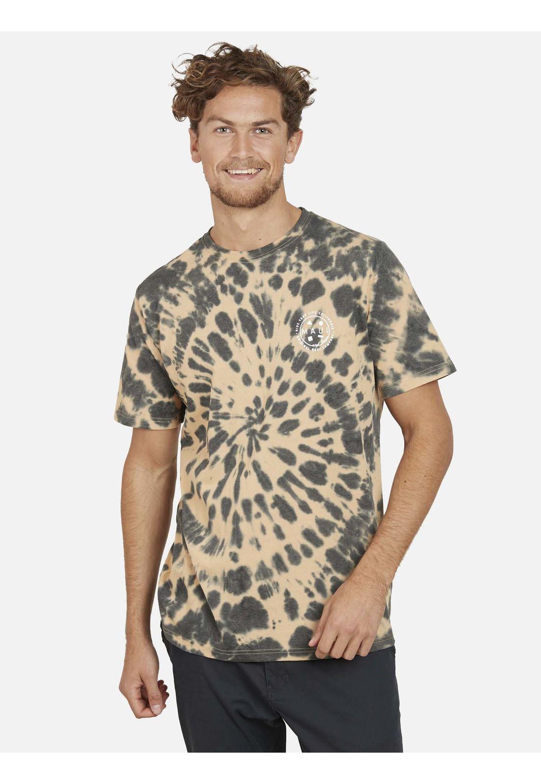 Polera RIDE YOUR LIFE TIE DYE Hombre Multicolor Maui and Sons-0