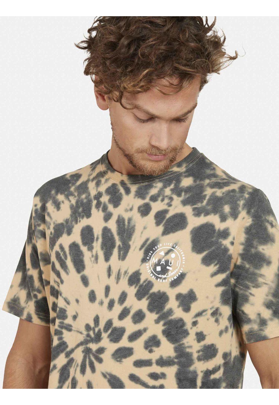 Polera RIDE YOUR LIFE TIE DYE Hombre Multicolor Maui and Sons-2