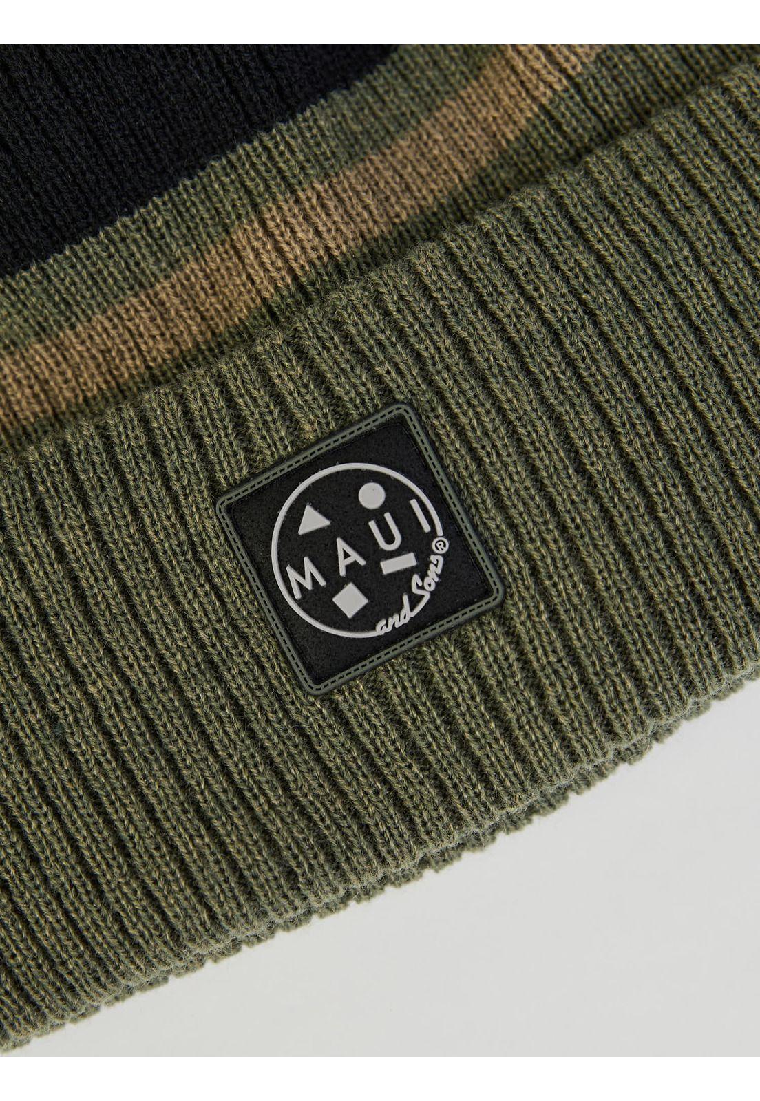 Gorro Unda Verde Hombre Maui And Sons-2