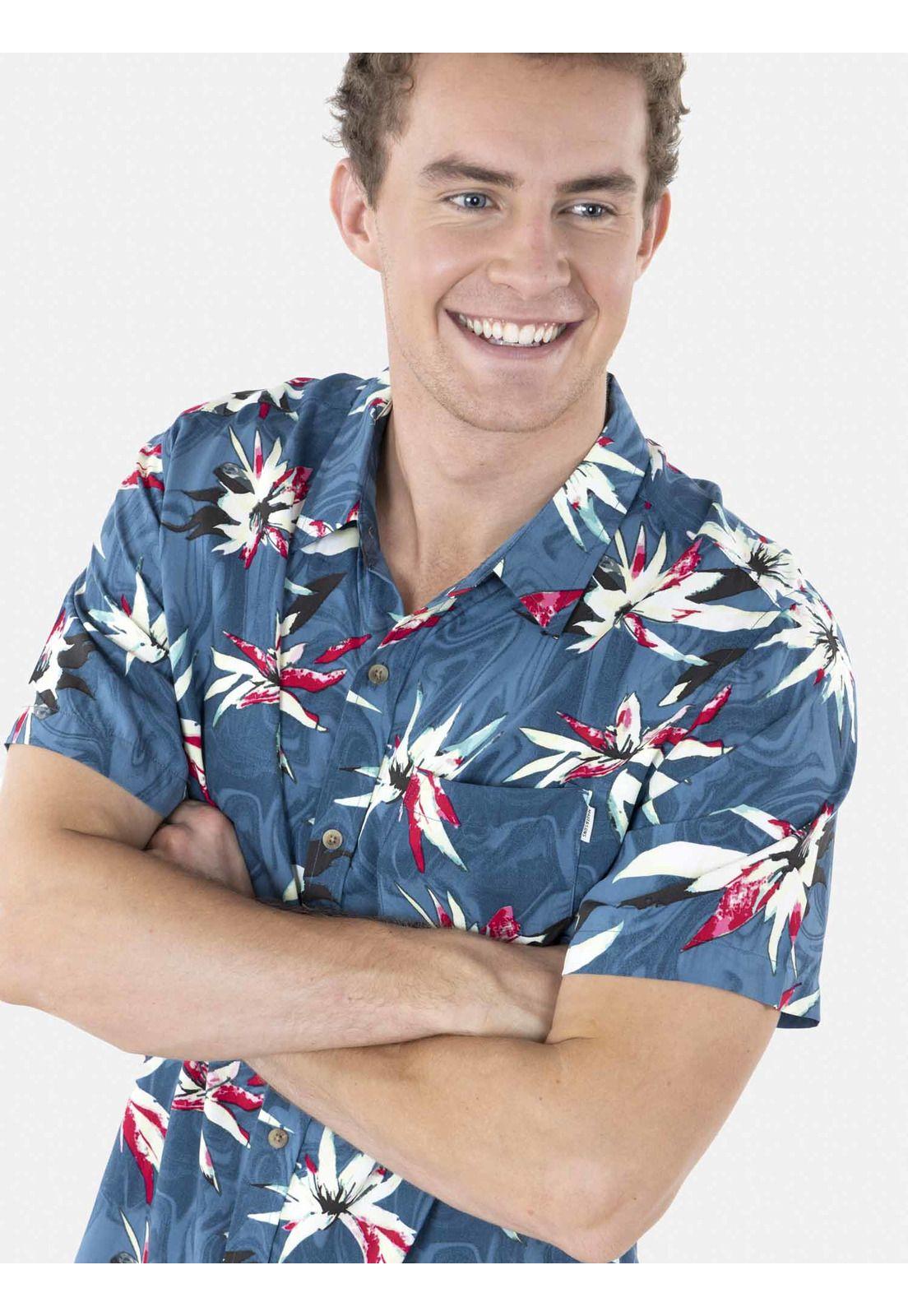 Camisa ART JUNGLE Hombre Multicolor Maui and Sons-2