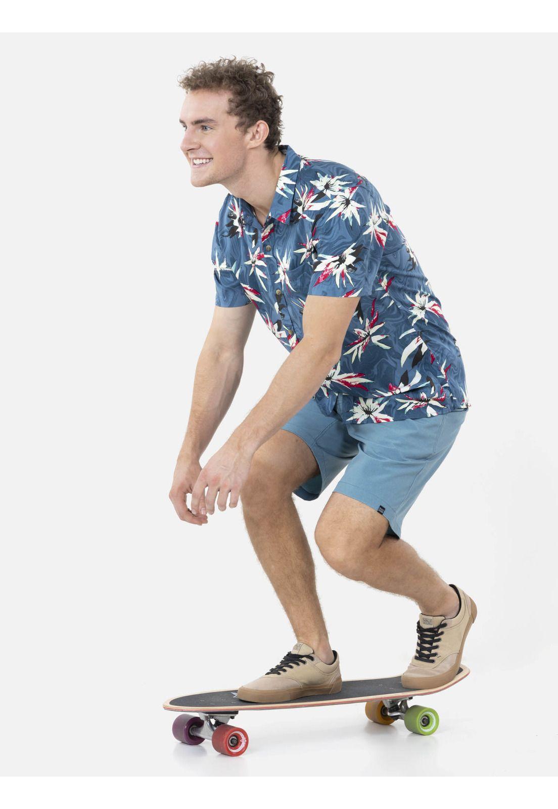 Camisa ART JUNGLE Hombre Multicolor Maui and Sons-3