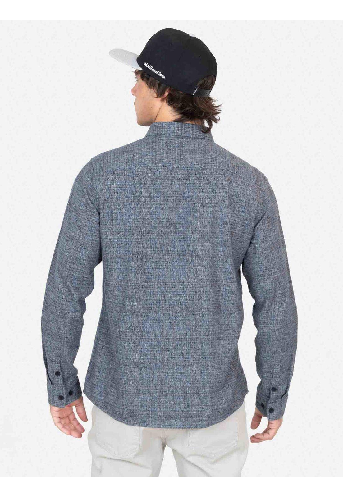 Camisa Fuego Azul Hombre Maui And Sons-1