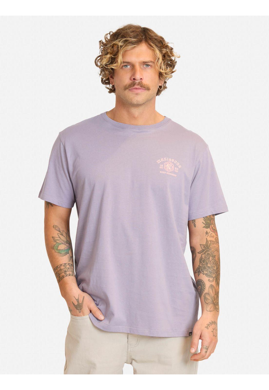 Polera MC Rexodu Morado Hombre Maui And Sons-0