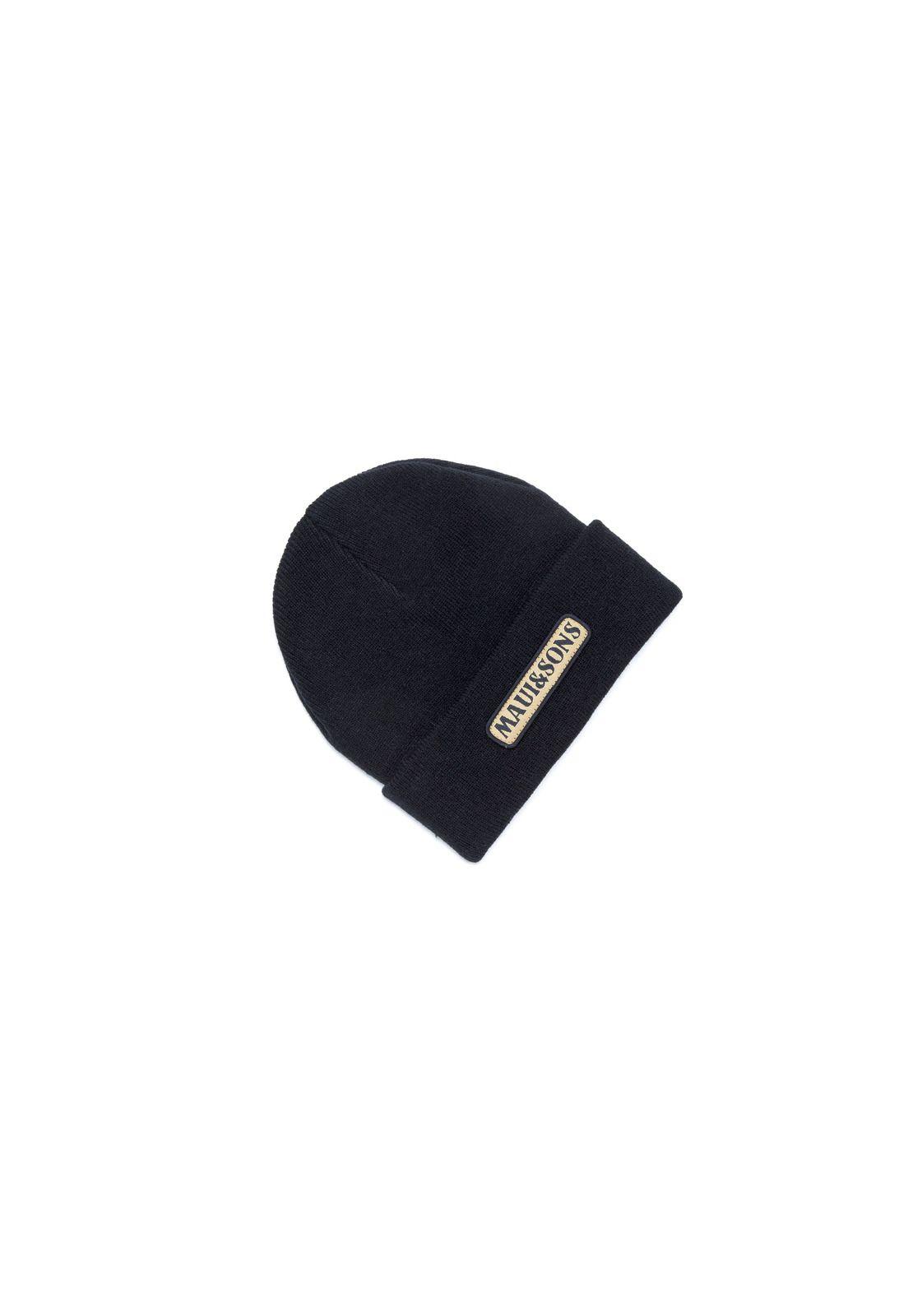 Gorro Hombre Negro Maui and Sons 5G1068-MI20-0