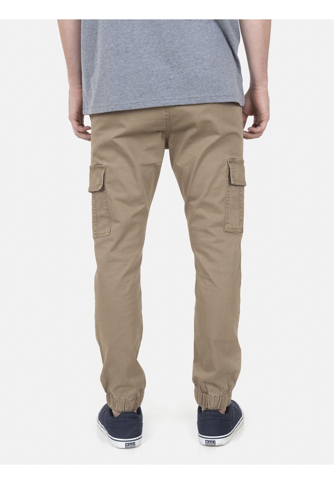 Pantalon Hombre 5N1708 Khaki Maui and Sons-1