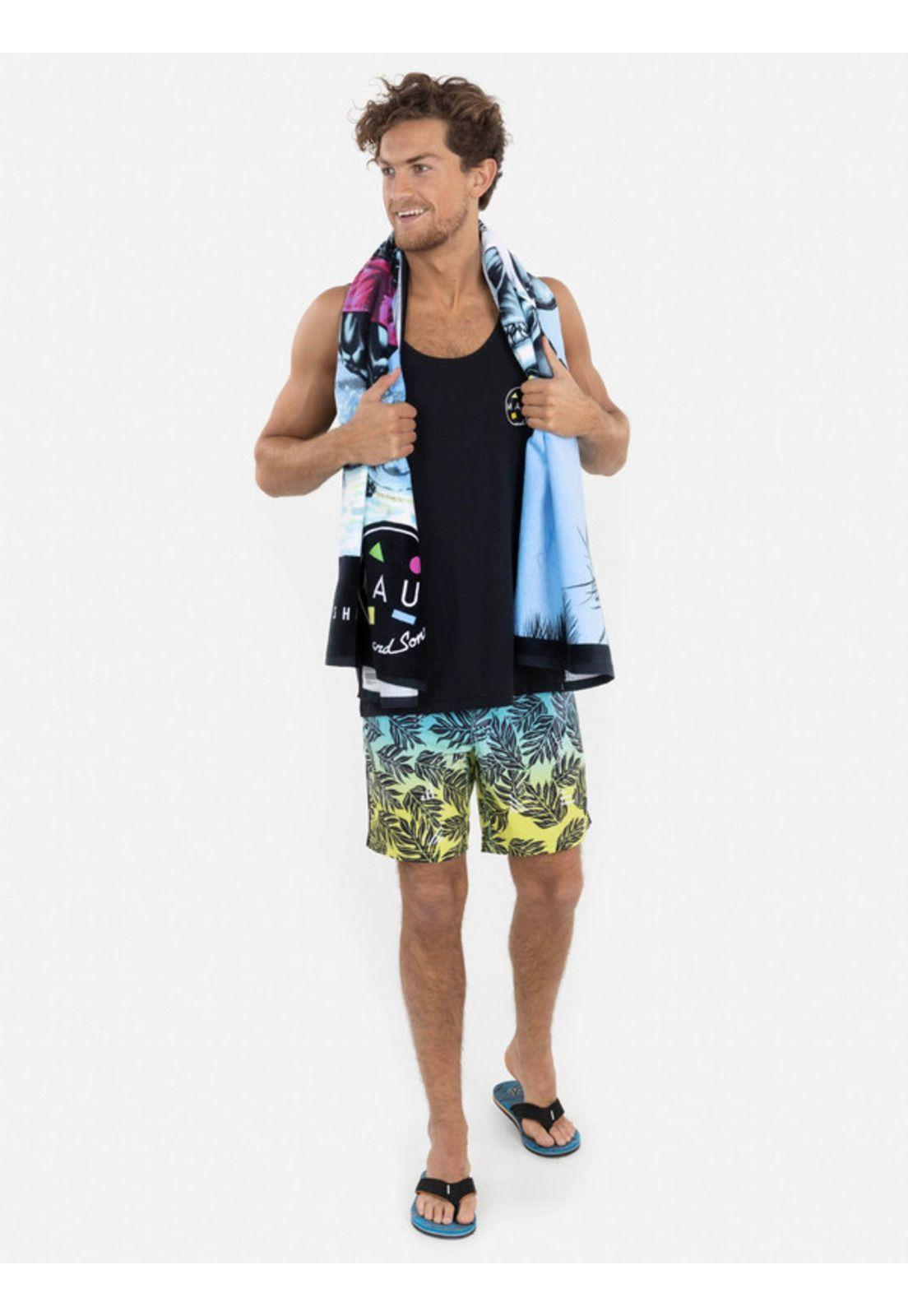 Traje de baño Stretch Sunny Shores Multicolor Hombre Maui and sons-3