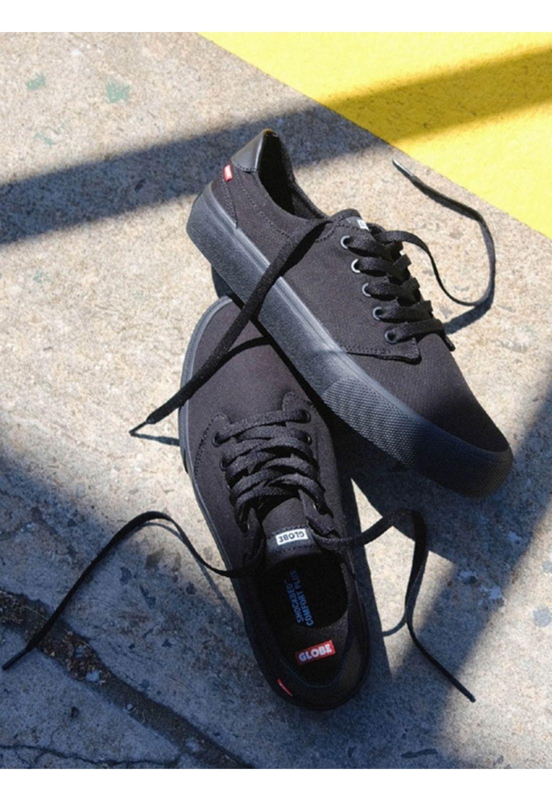 Zapatilla Goodstock Brn Negro Hombre Globe-4