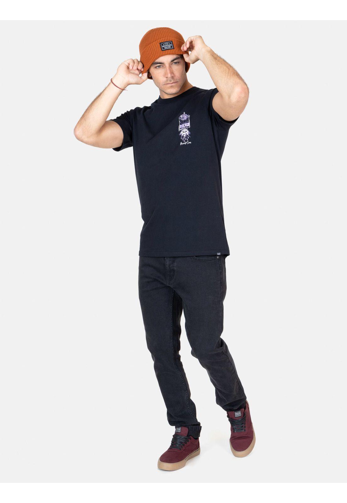 Polera MC Sunset Rider Negro Hombre Maui And Sons-3