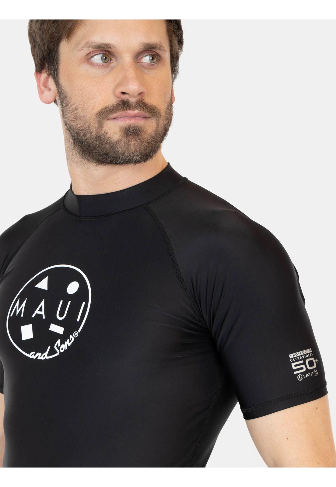 Polera UVP Meika Negro Hombre Maui And Sons-2