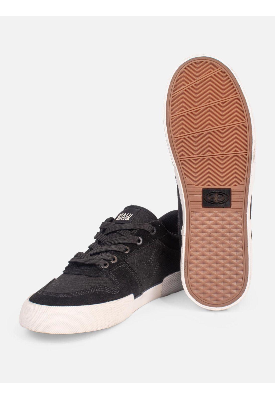 Zapatilla Nollie Negro Hombre Maui And Sons-5