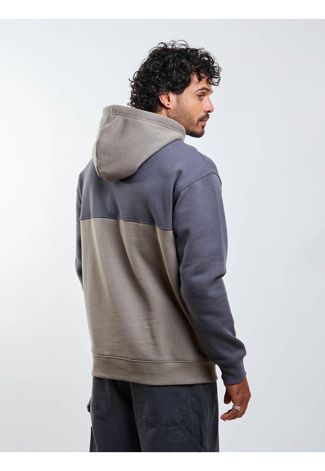 Poleron Canguro Foamix Verde Hombre Maui And Sons-4