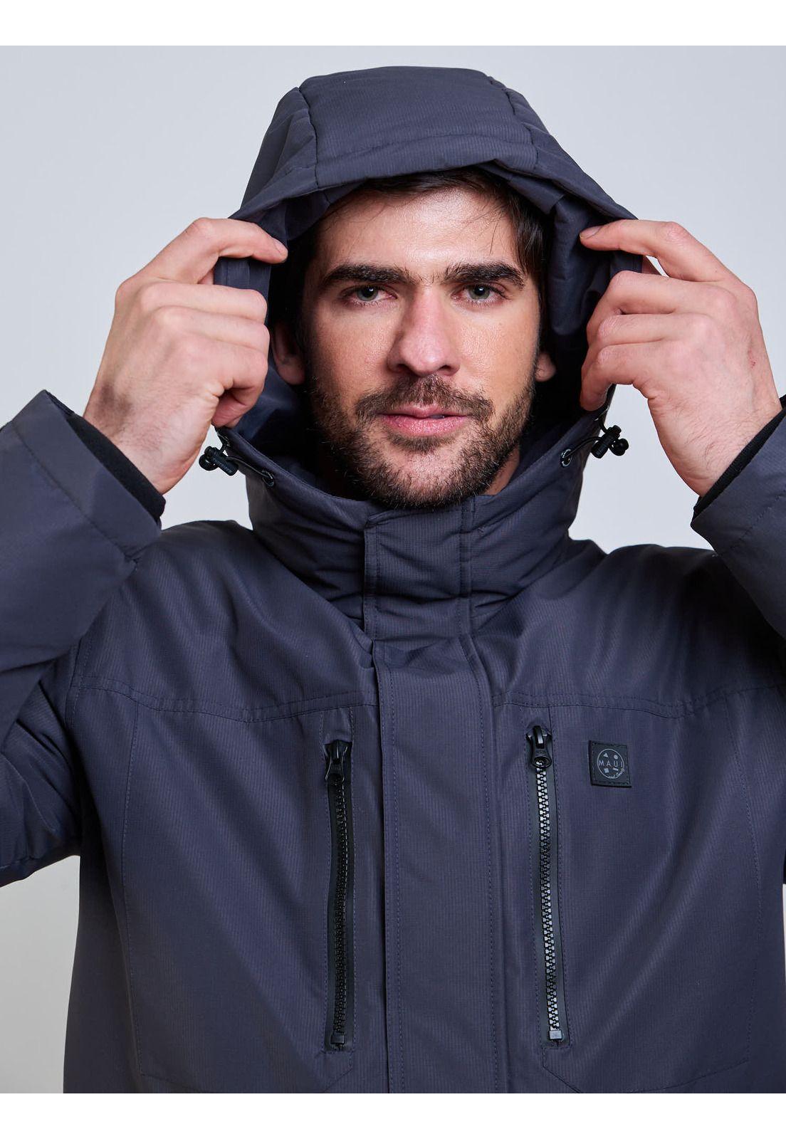 Chaqueta Wavo Gris Hombre Maui And Sons-3