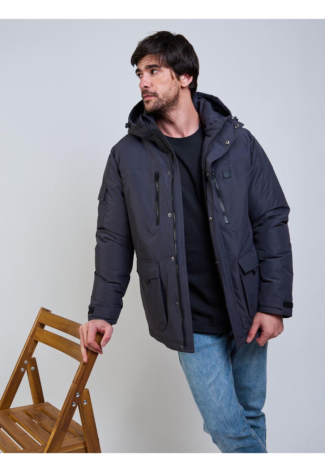 Chaqueta Wavo Gris Hombre Maui And Sons-7