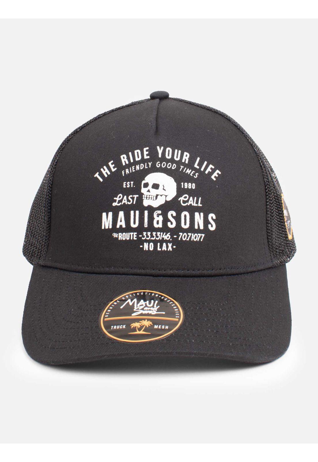 Jockey Gradient Tiger  Negro Hombre Maui and sons-0