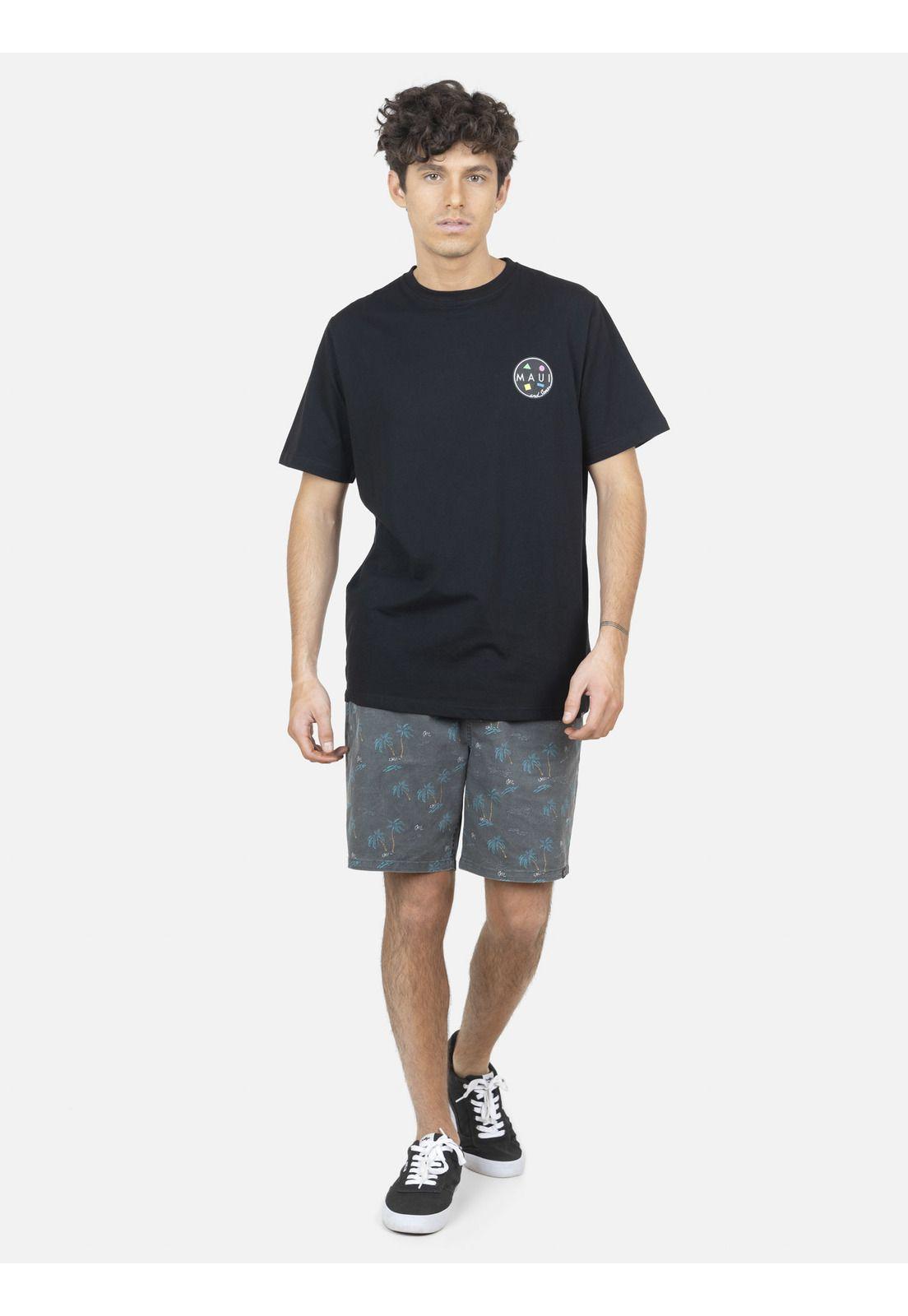 Polera Hombre Negro 5P395-MV22 Maui And Sons-3