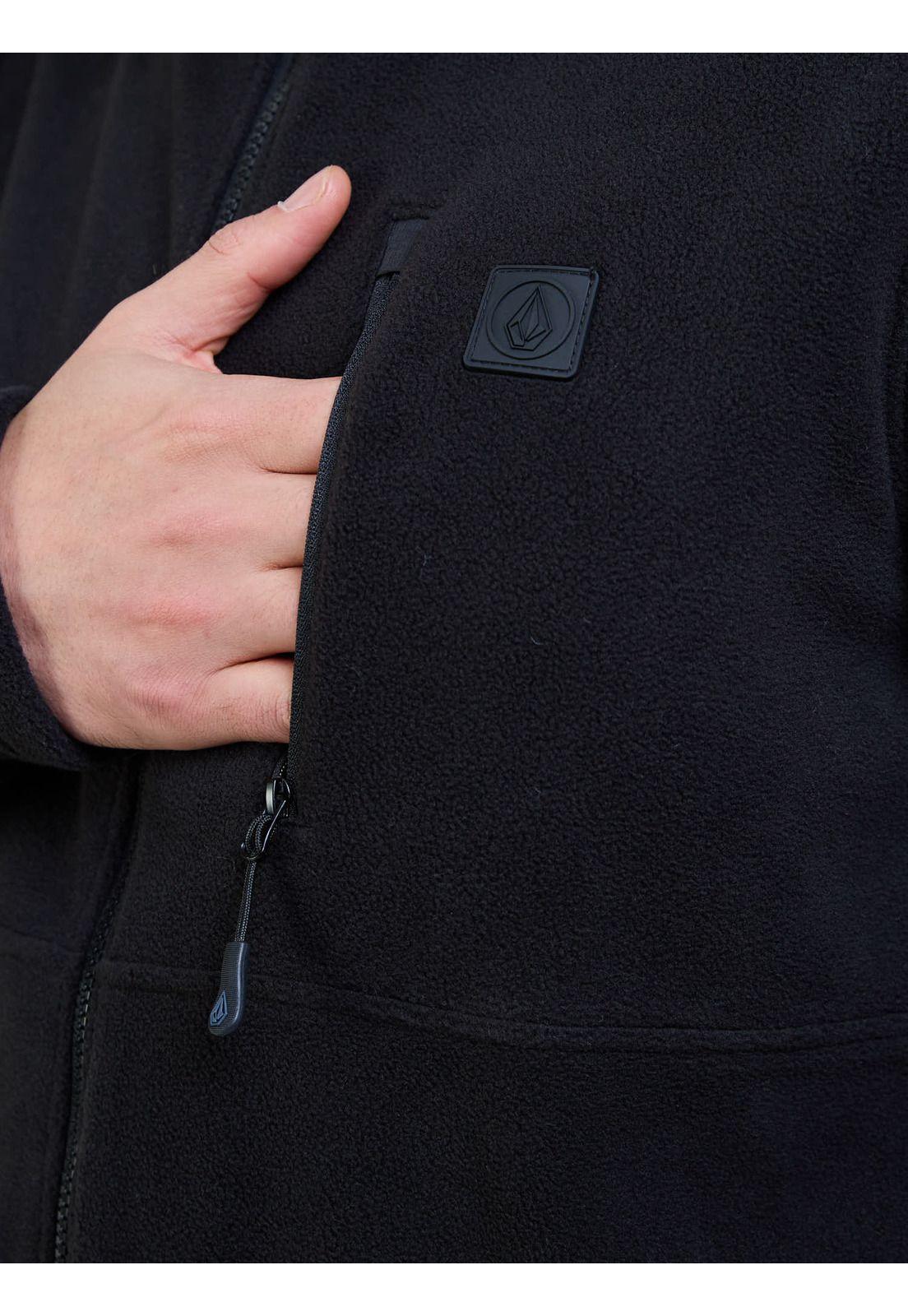 Poleron Polar Storm Stone Negro Hombre Volcom-3