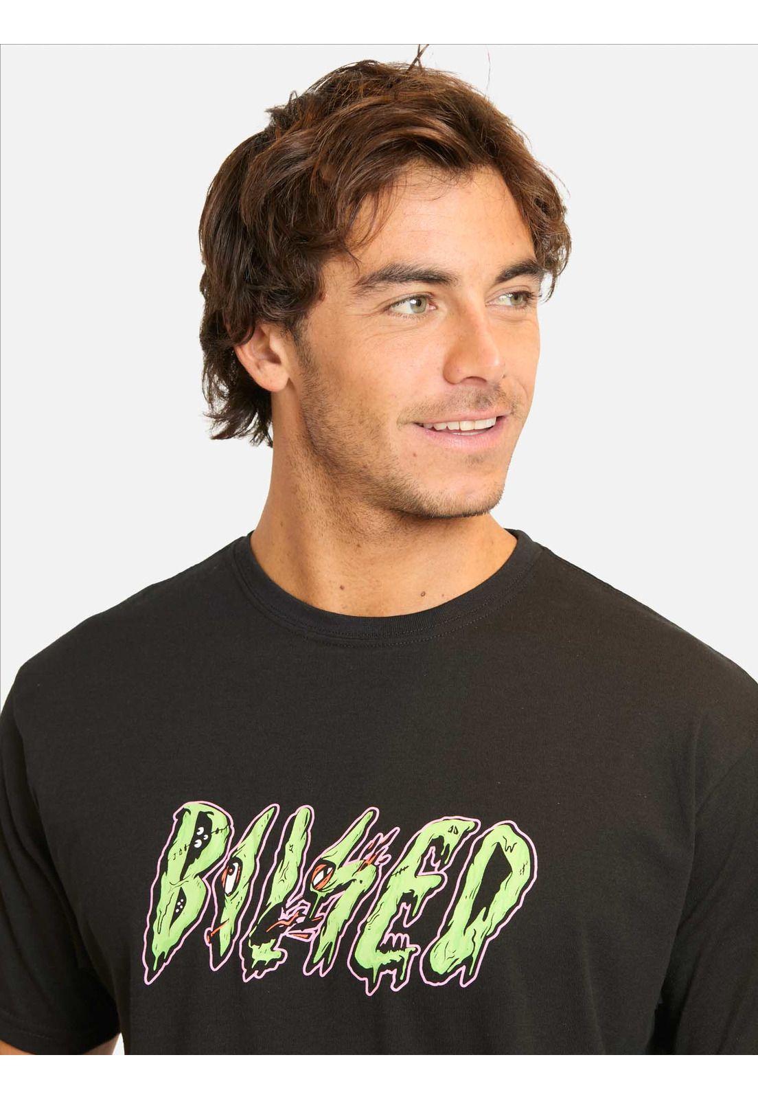 Polera MC Foluk Negro Hombre Maui And Sons-2