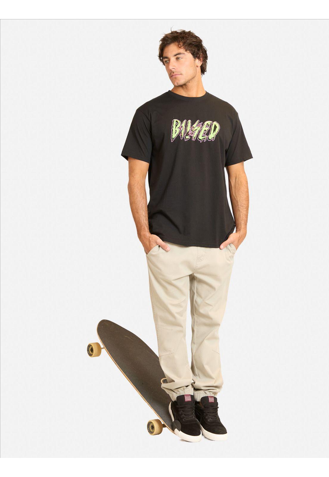 Polera MC Foluk Negro Hombre Maui And Sons-3