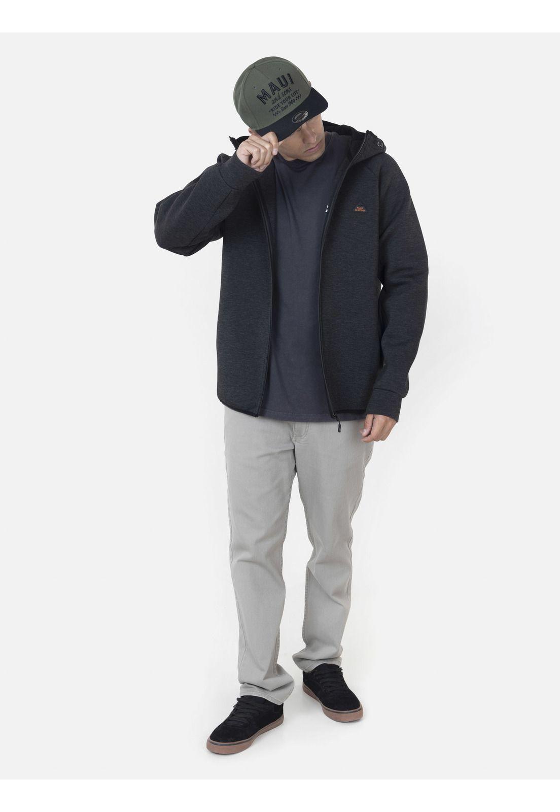 Polera Hombre CALIFORNIA SURF Gris Oscuro Maui and Sons-3