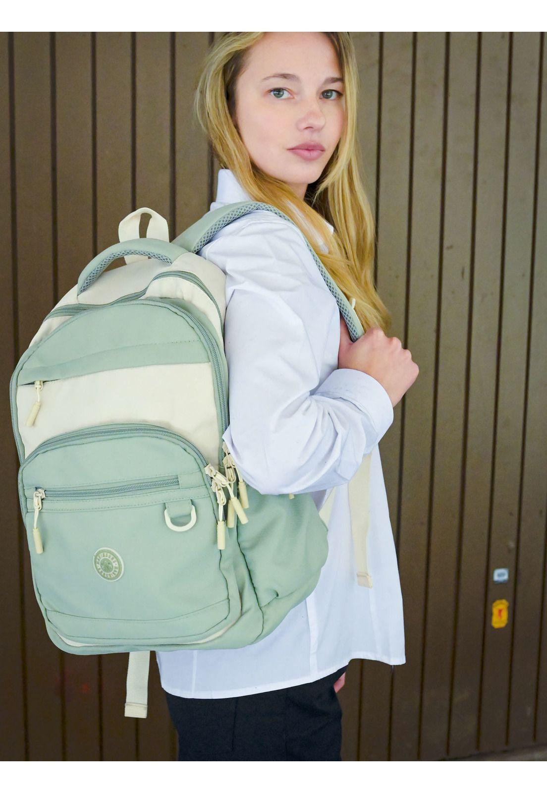 Mochila Escolar Ripora Verde Mujer Maui and sons-2