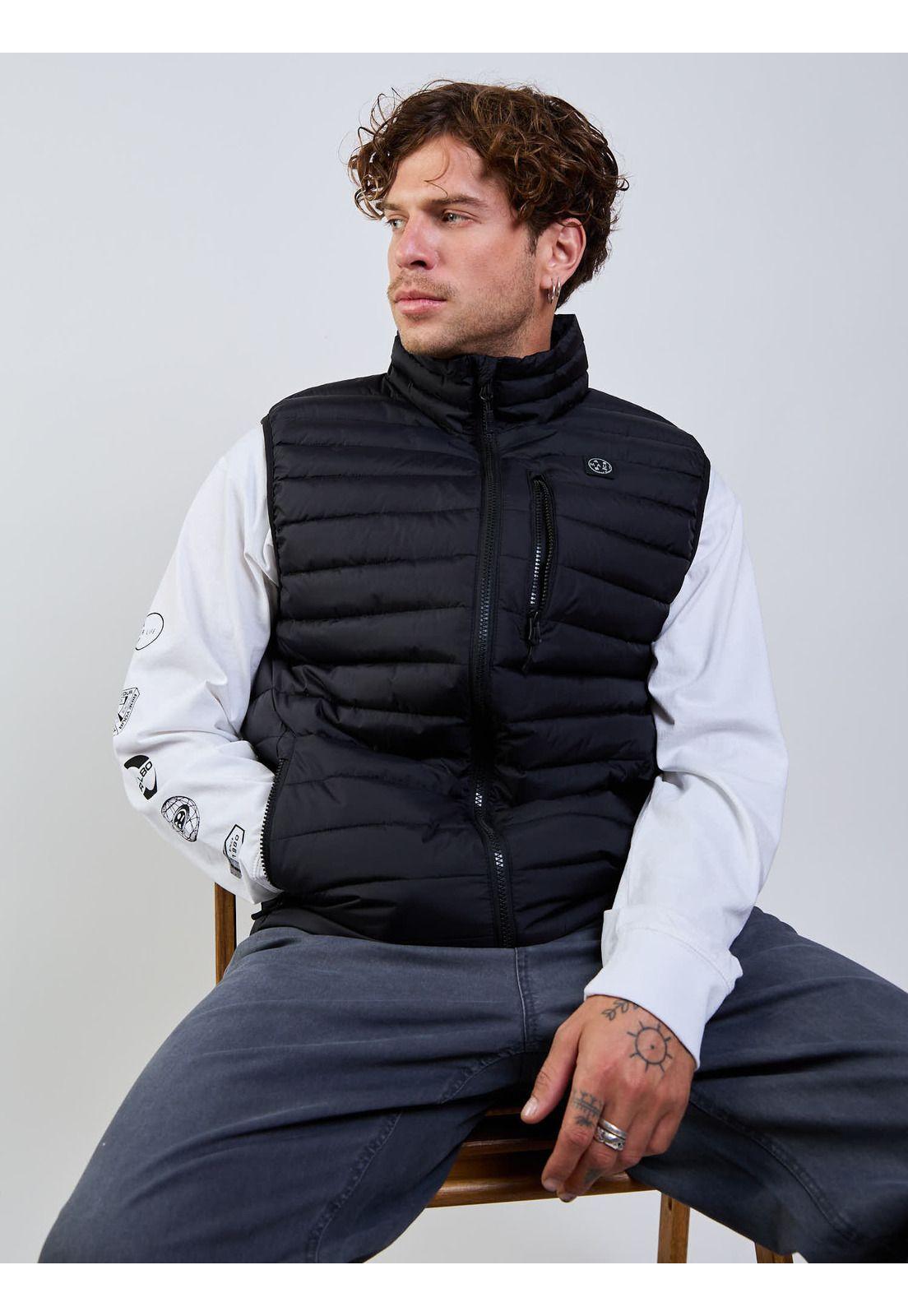 Parka Pulse Negro Hombre Maui And Sons-6