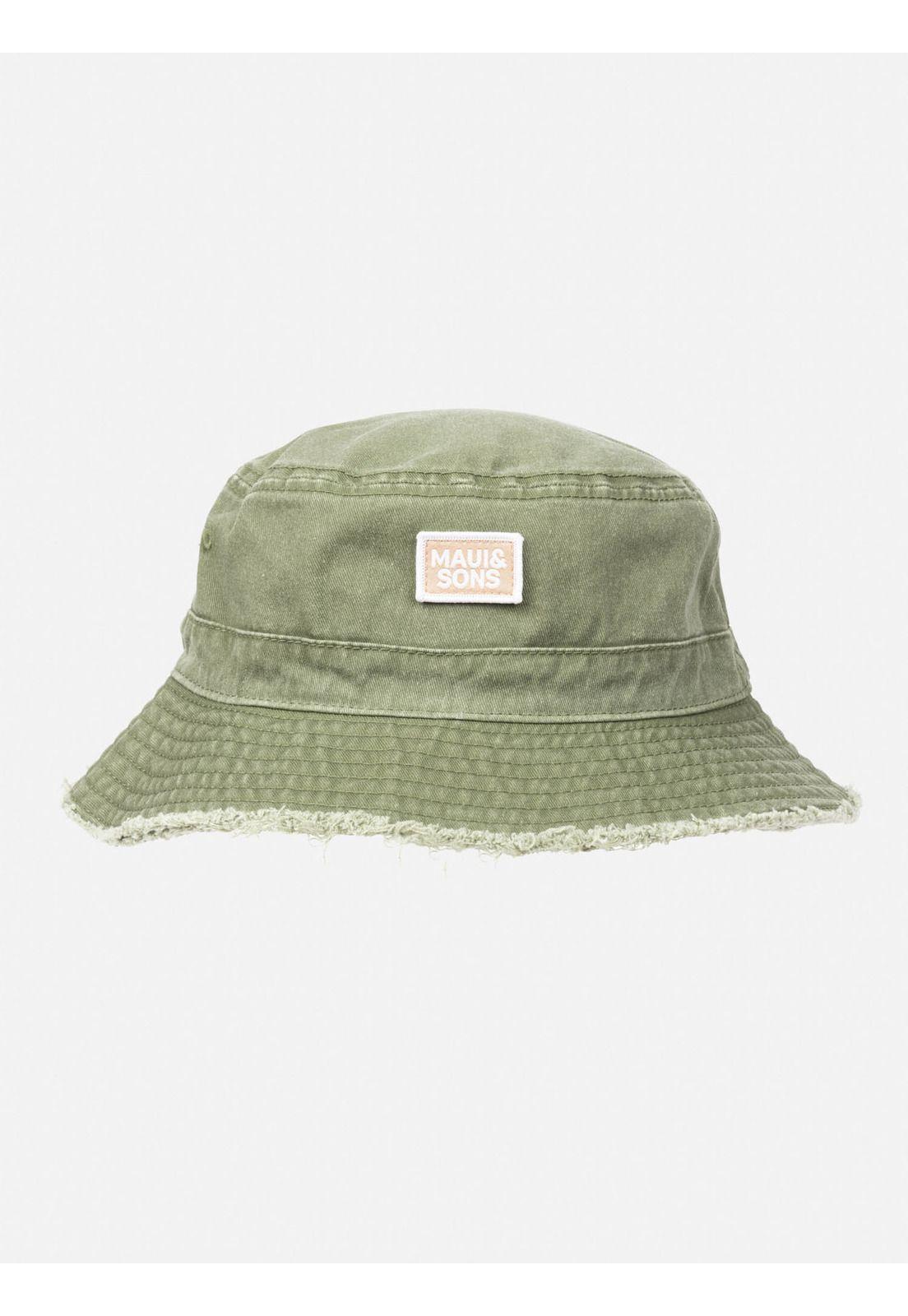 Gorro Destroyer Bucket Mujer Verde Maui and Sons-0