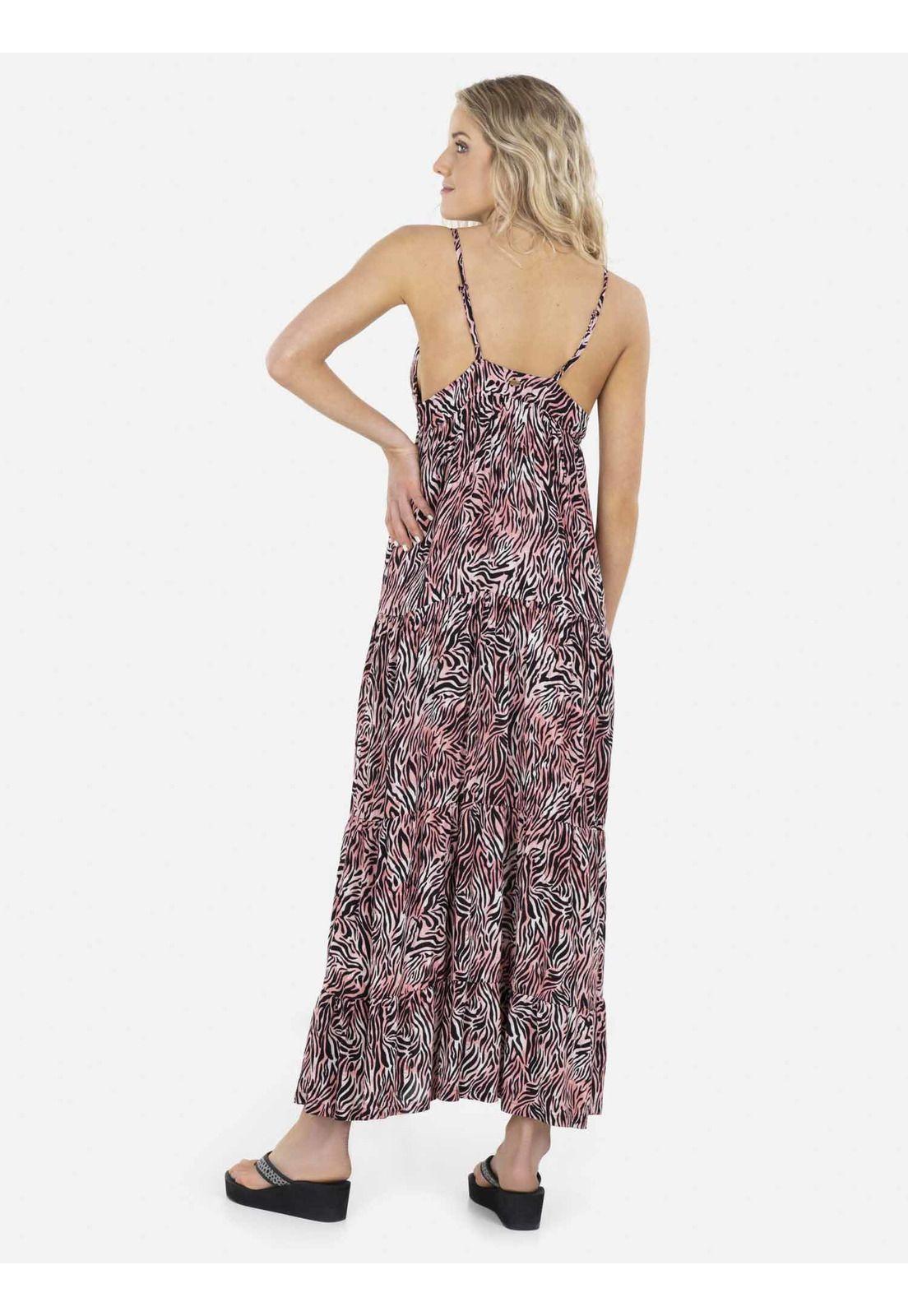 Vestido ZEBRA Mujer Multicolor Maui And Sons-1