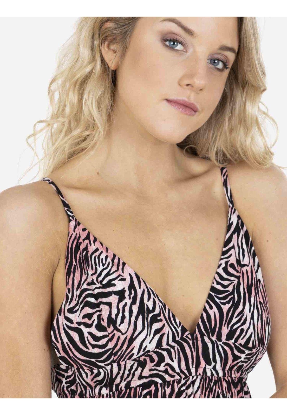 Vestido ZEBRA Mujer Multicolor Maui And Sons-2