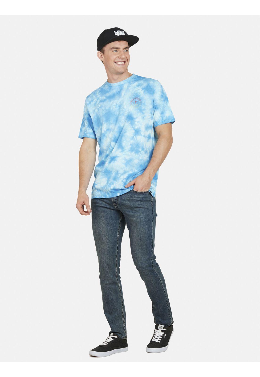 Polera GRADIENT ESTABLISHED CALIFORNIA Hombre Multicolor Maui and Sons-3