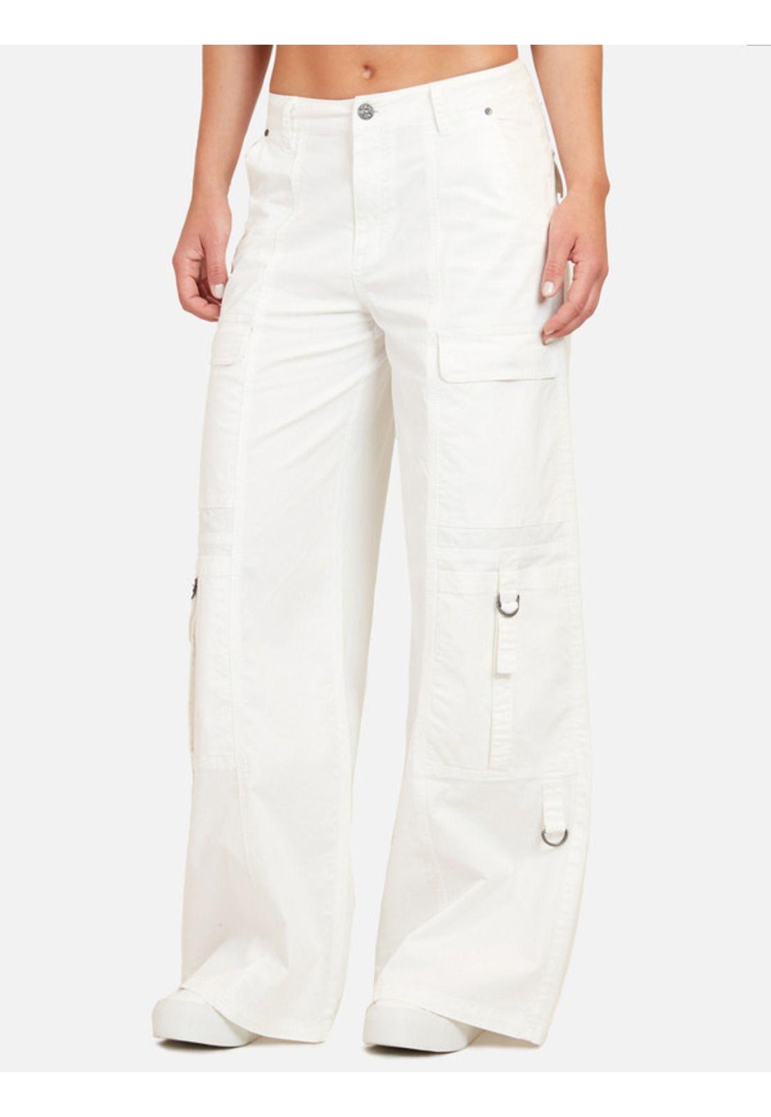 Pantalon Luia Blanco Mujer Maui and sons-0