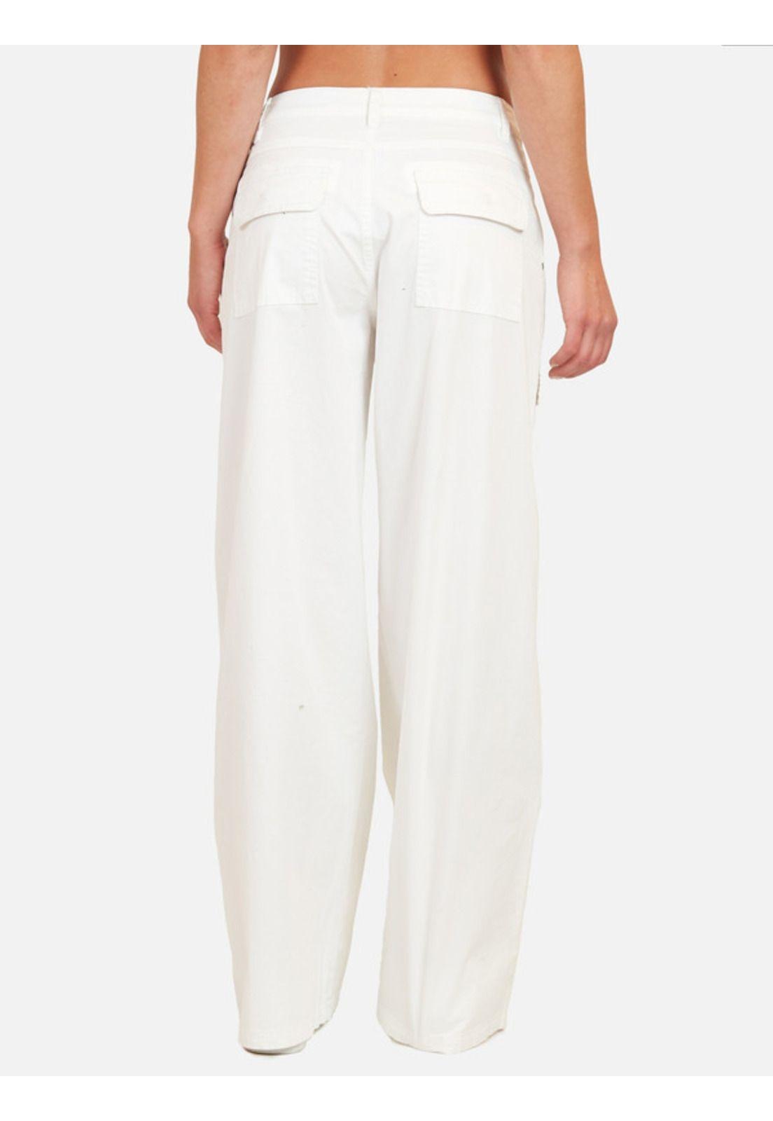Pantalon Luia Blanco Mujer Maui and sons-1