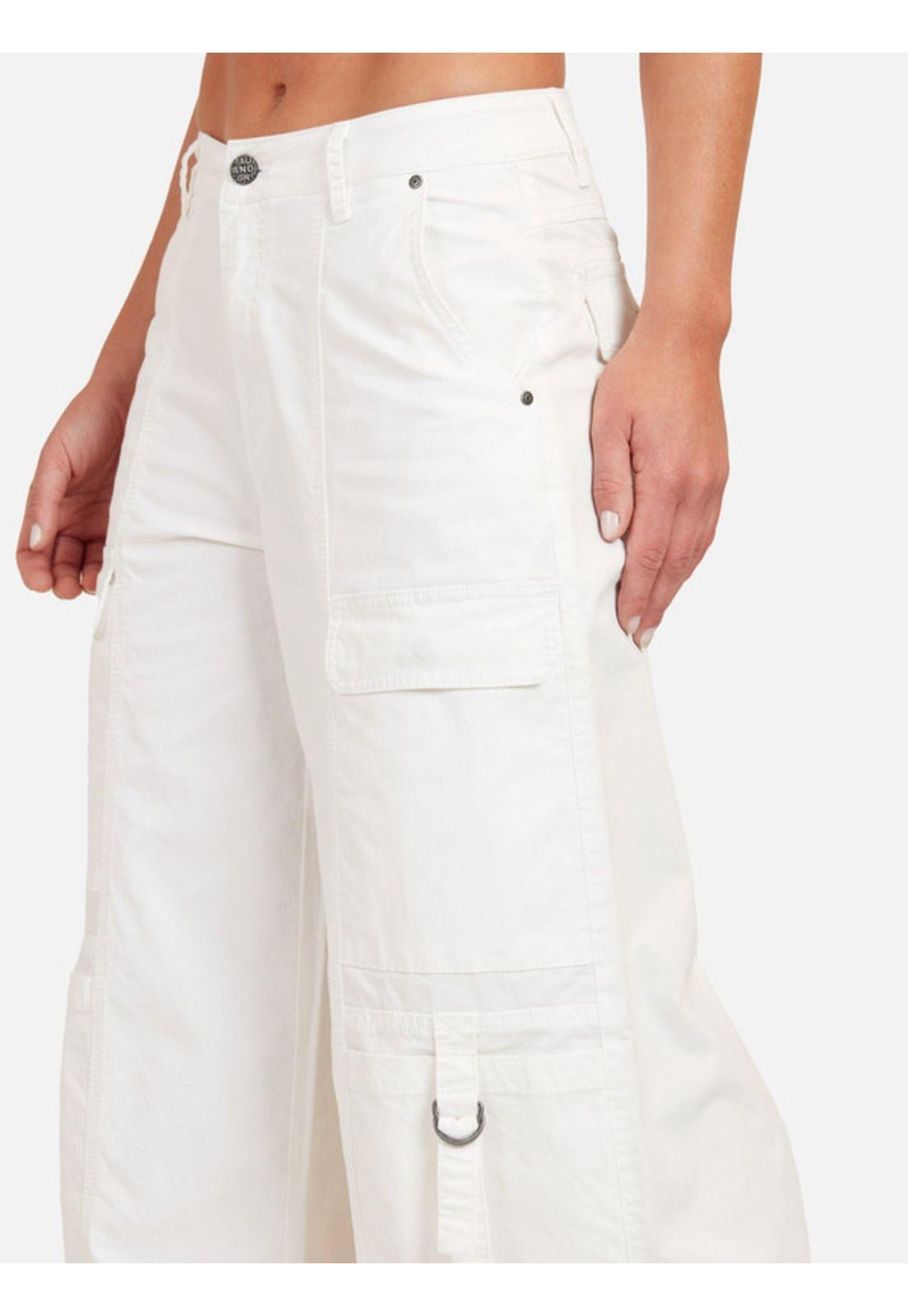 Pantalon Luia Blanco Mujer Maui and sons-2