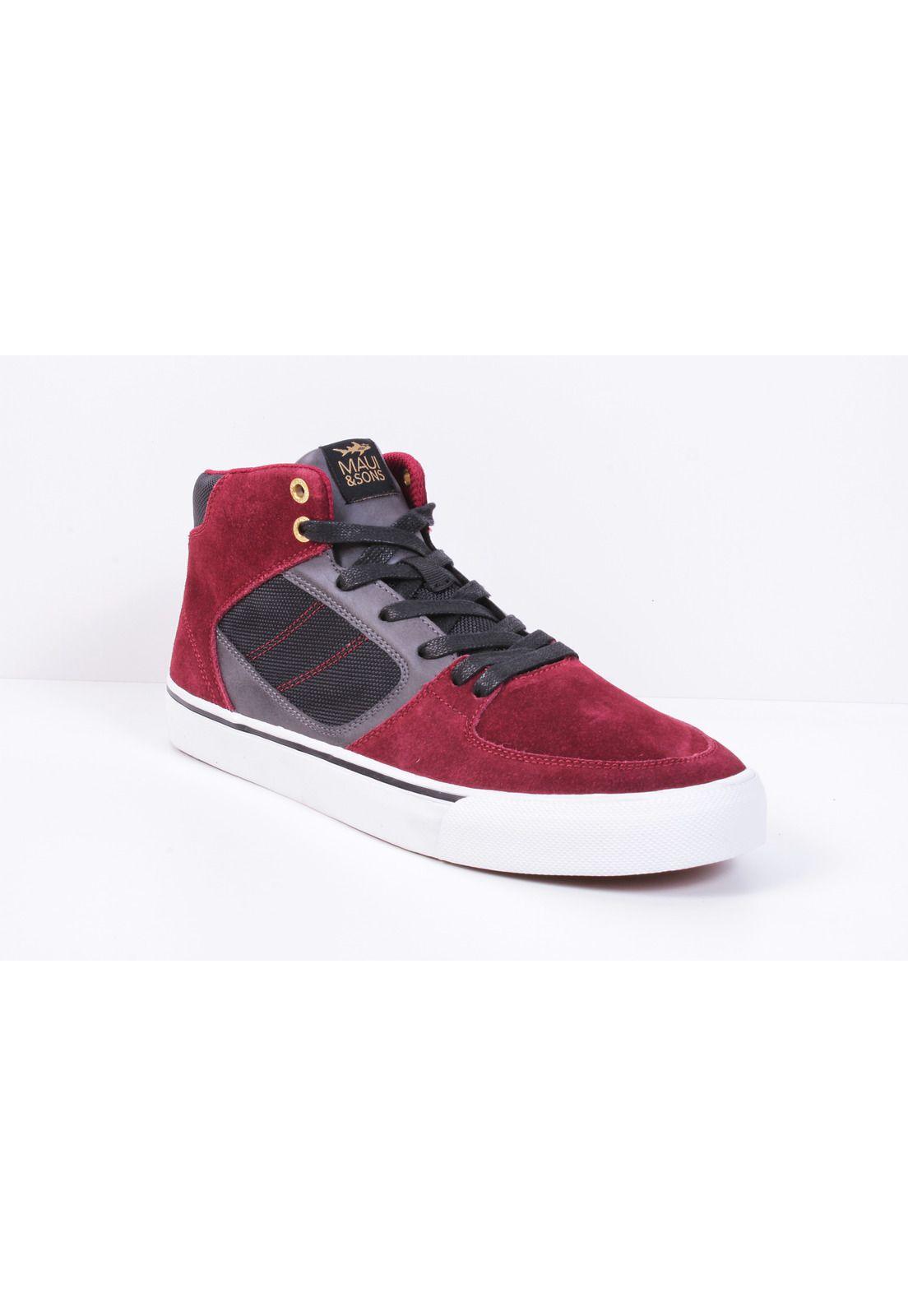 Zapatillas Hombre Burdeo Maui and Sons 5AC108-MI19-0