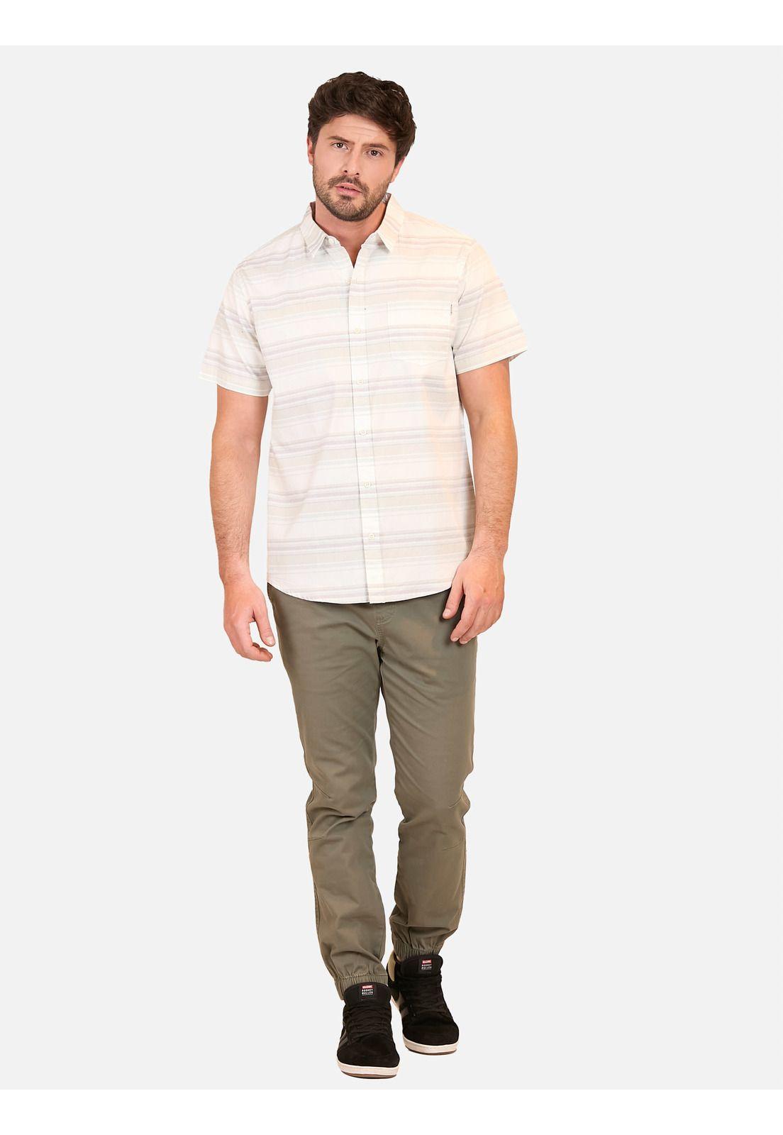 Camisa MC Jimeni Multicolor Hombre Maui And Sons-3