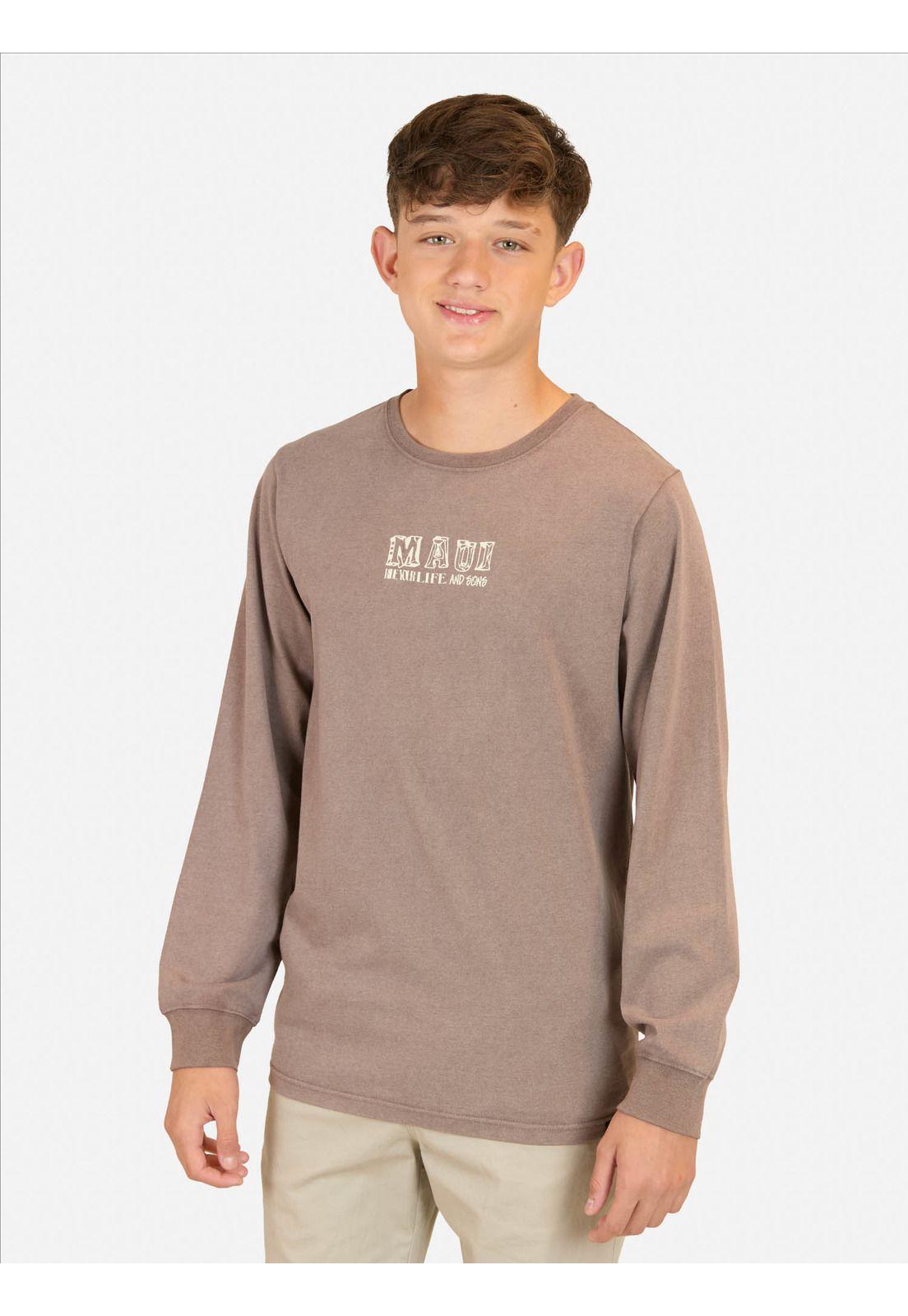 Polera ML Tiki Vibes Café Infantil Maui And Sons-0