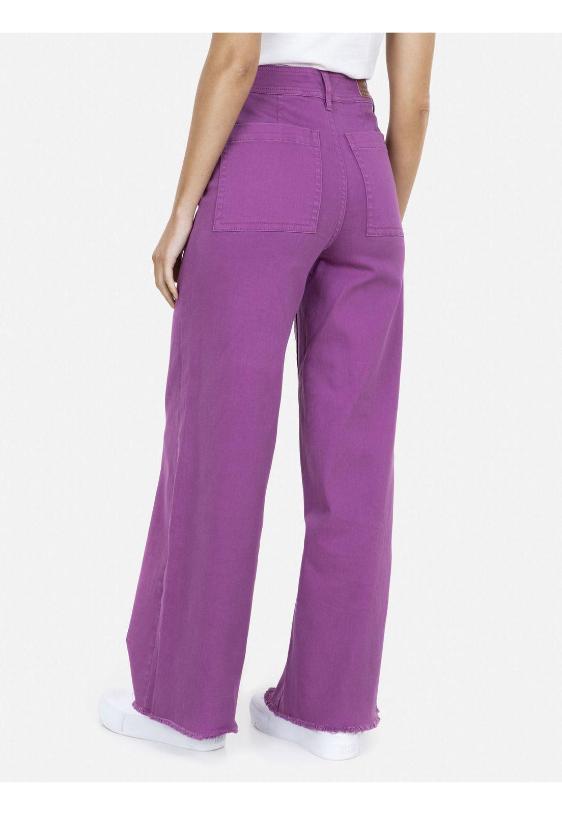 Pantalon CALID JEANS Mujer Morado Maui and Sons-1