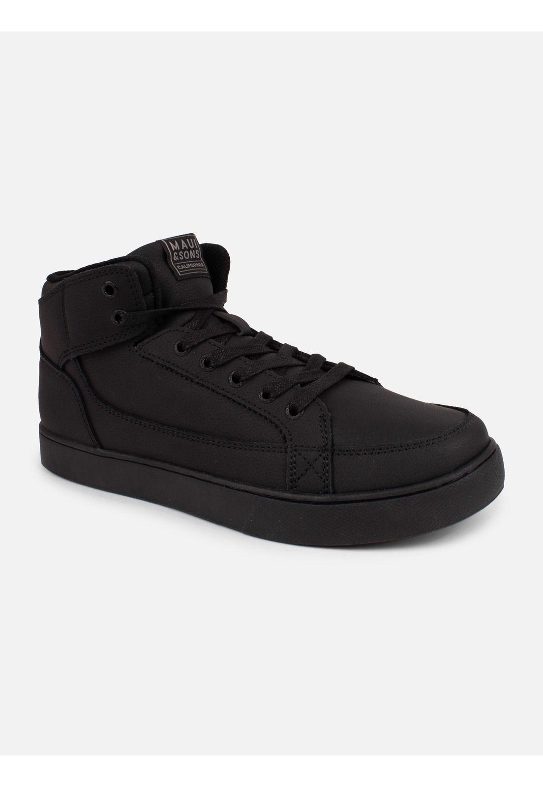 Zapatillas Escolar Kulanui Negro Juvenil Maui And Sons-0