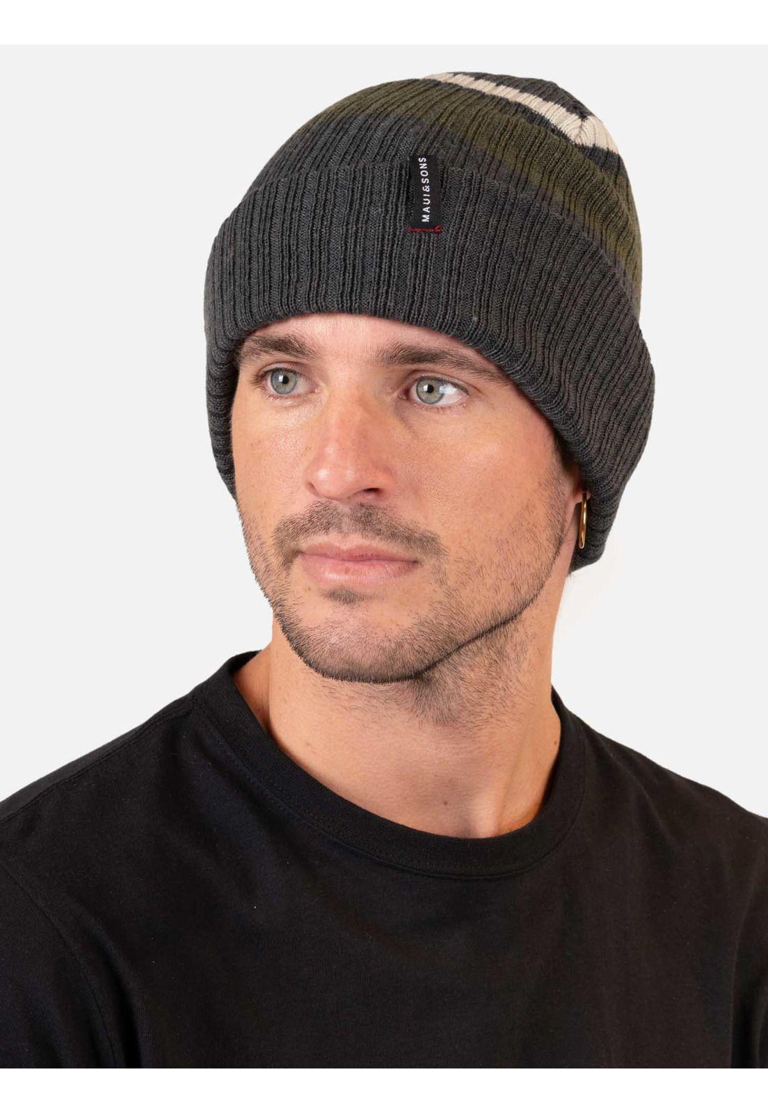 Gorro Zenith Gris Hombre Maui And Sons-2