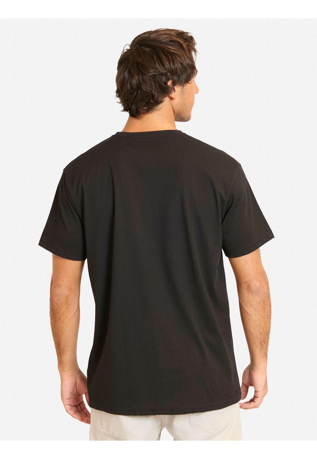 Polera MC Bomajo Negro Hombre Maui And Sons-1