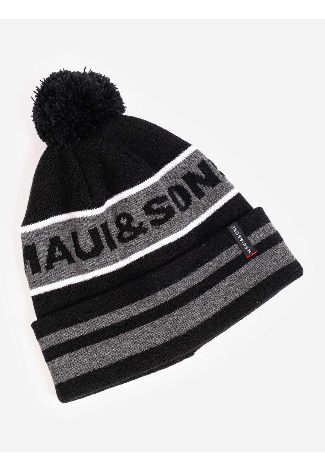 Gorro M&S Negro Hombre Maui And Sons-1
